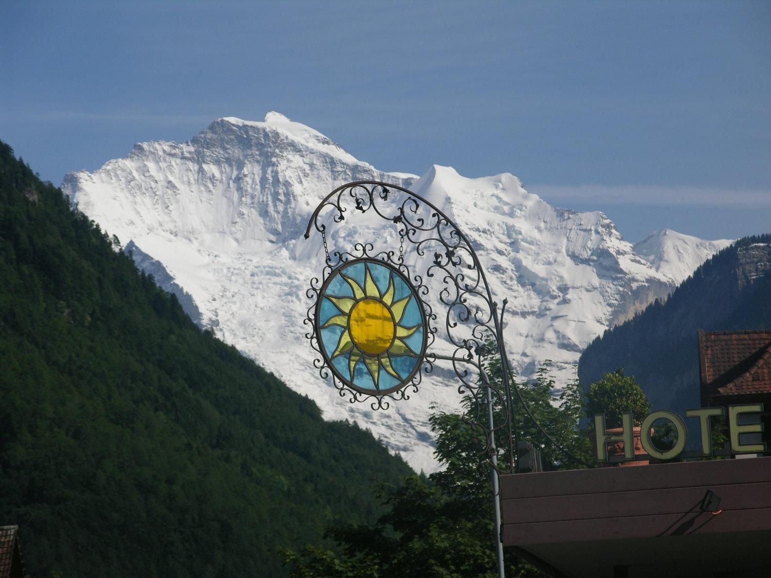 Hotel Sonne Interlaken-Matten Unterseen Exteriér fotografie